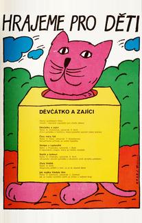 Девочка и зайцы
